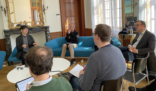 Salon discussion with Prof. Yukio Maeda with Corey Ross and Audience at the Europainstitut.