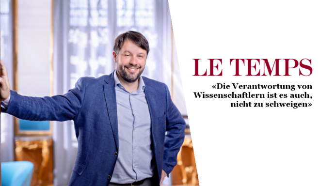 Ralph Weber in «Le Temps»