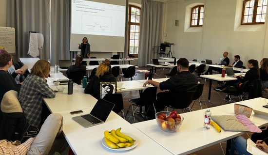 Working Lunch with Palmo Brunner.