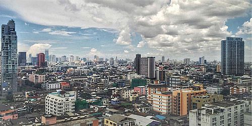 [Translate to English:] Bangkok, Lena Friedrich and Francesco Bee