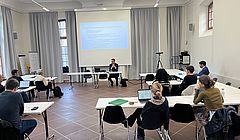 Working lunch mit Dr. Portman