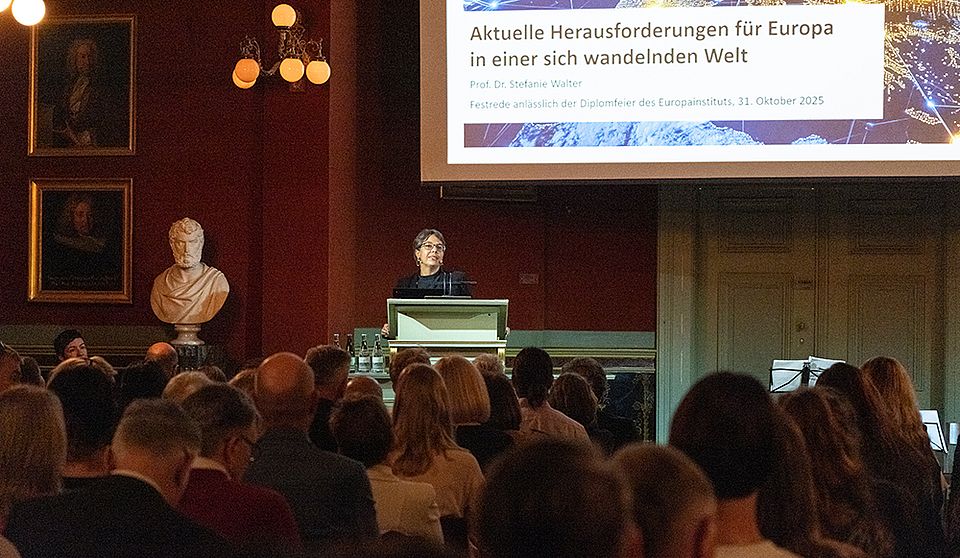 Festrednerin Stefanie Walter