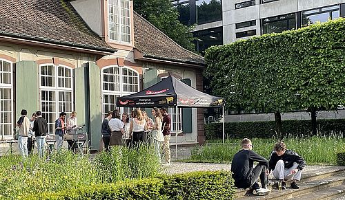 Barbecue with a view at Orangerie