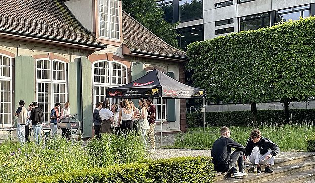 Barbecue with a view at Orangerie