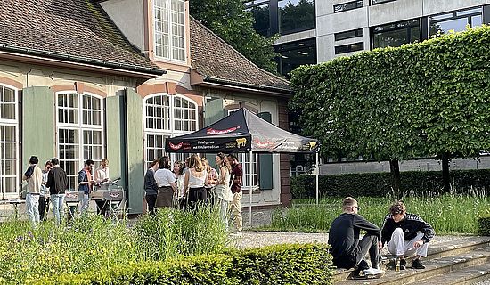 Barbecue with a view at Orangerie