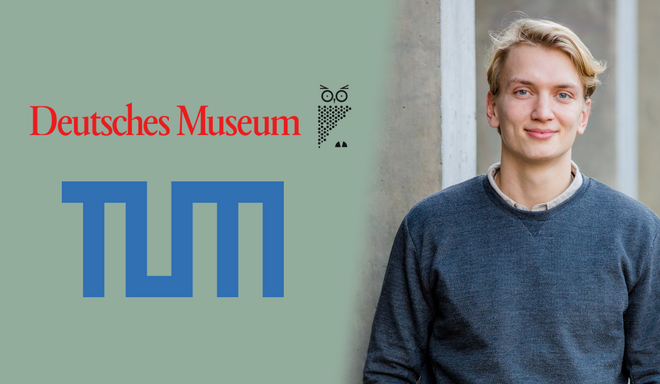 Logos of the Deutsches Museum and the Technical University of Munich | Photo of Lars von Felten-Kury.