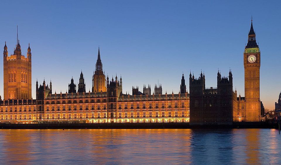 [Translate to English:] Palace of Westminster