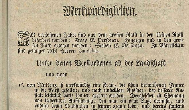 Wöchentliche Nachrichten aus dem Bericht-Haus zu Basel, Nr. 52