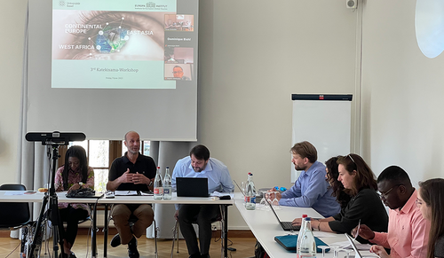 Discussion during the workshop