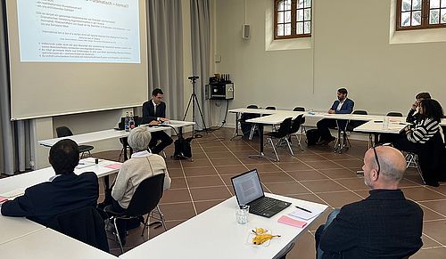 Working lunch mit Dr. Portman