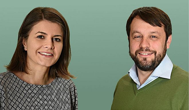 Dr. Silvana Târlea and Prof. Dr. Ralph Weber