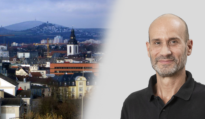 Ansicht von Giessen / Corey Ross