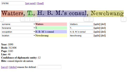 Atomizer for OCRed Data