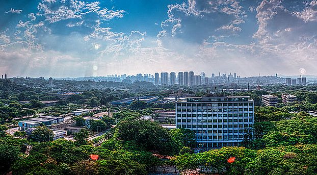 Aussicht über die University São Paulo