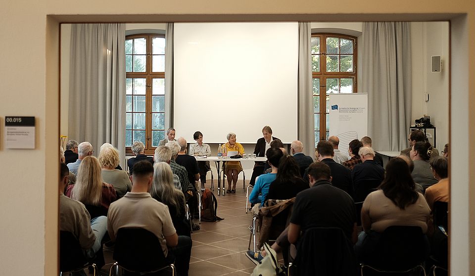Im Hörsaal des EIB