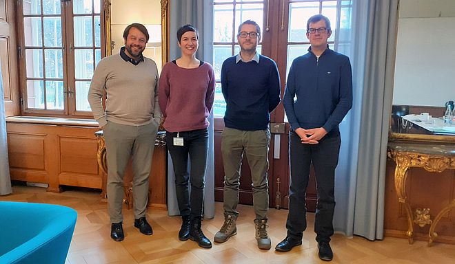 Besuch Andrw Glencross