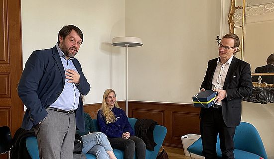 Ralph Weber und Mikael Mattlin