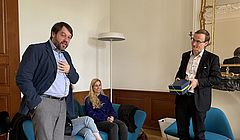 Ralph Weber und Mikael Mattlin