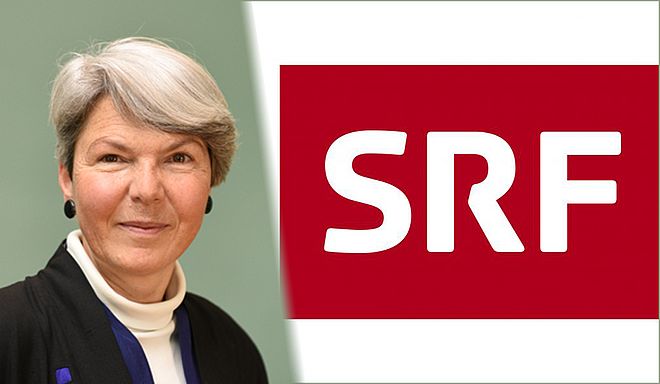 Foto: Christa Tobler (links), Logo SRF (rechts)