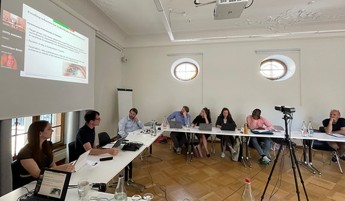Discussion during the workshop