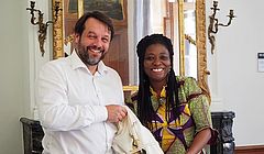 Prof. Dr. Ralph Weber and Prof. Mary B. Setrana 