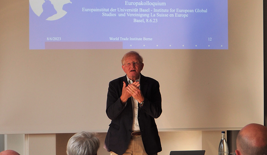 Referat von Prof. em. Thomas Cottier