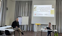 Corey Ross introduces Elisa Sevilla