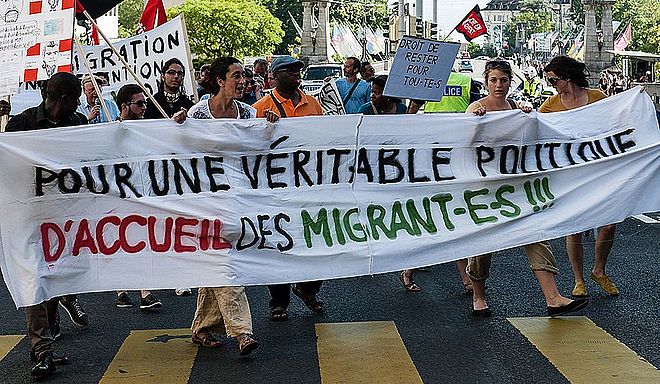 Demonstration in Lausanne (2014)