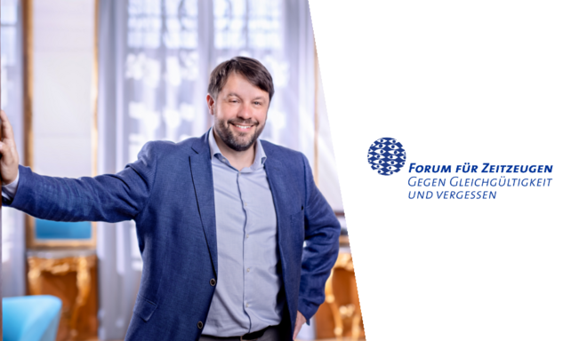 Ralph Weber beim Forum für Zeitzeugen