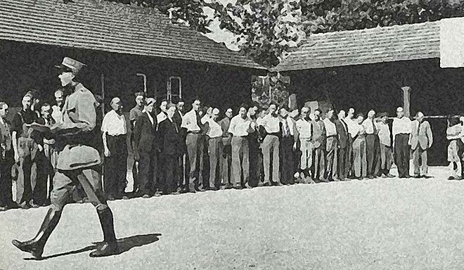 Refugee Camp Varambé (Geneva), 1942