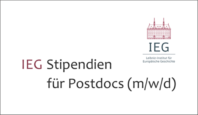 Stipendien am IEG Mainz