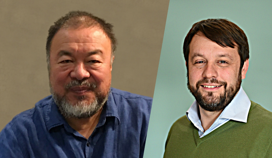 Ralph Weber und Ai Wei Wei