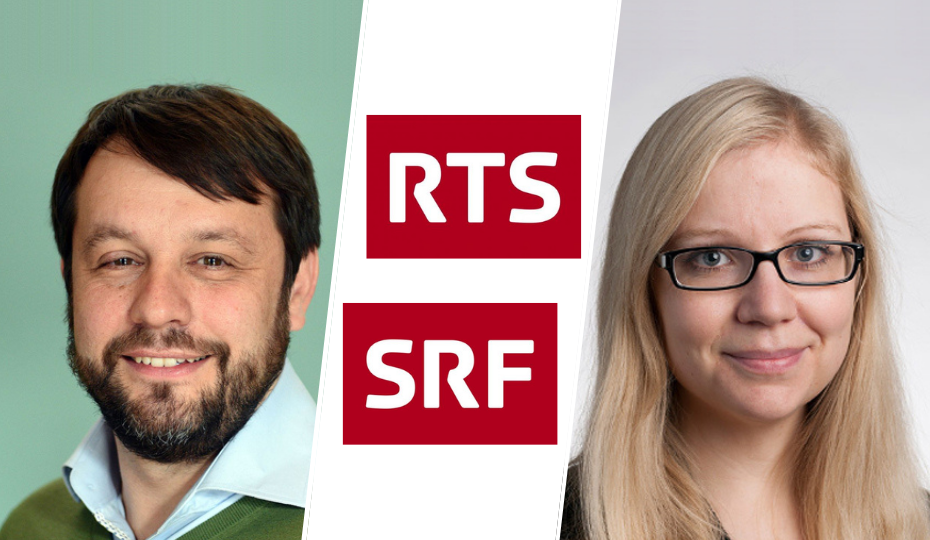 Ralph Weber, RTS-Logo, SRF-Logo, Ariane Knüsel