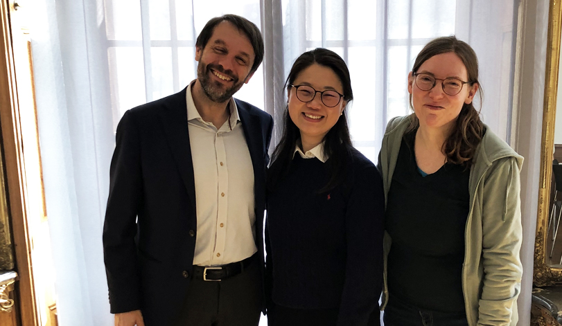 Ralph Weber, Yim Fong Chan, Cornelia Knab l.t.r.