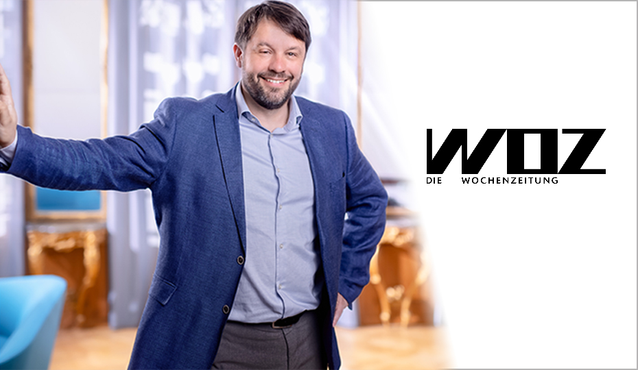 Ralph Weber / WOZ-Logo