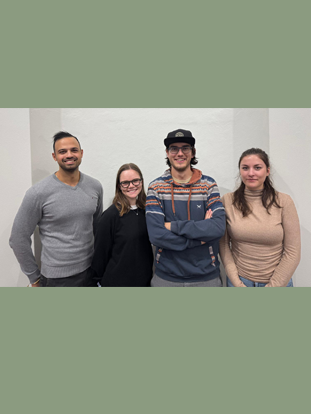 Group photo of the student representatives.